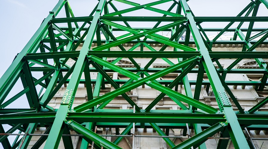 circular economy, St Bartholomew's Hospital steel